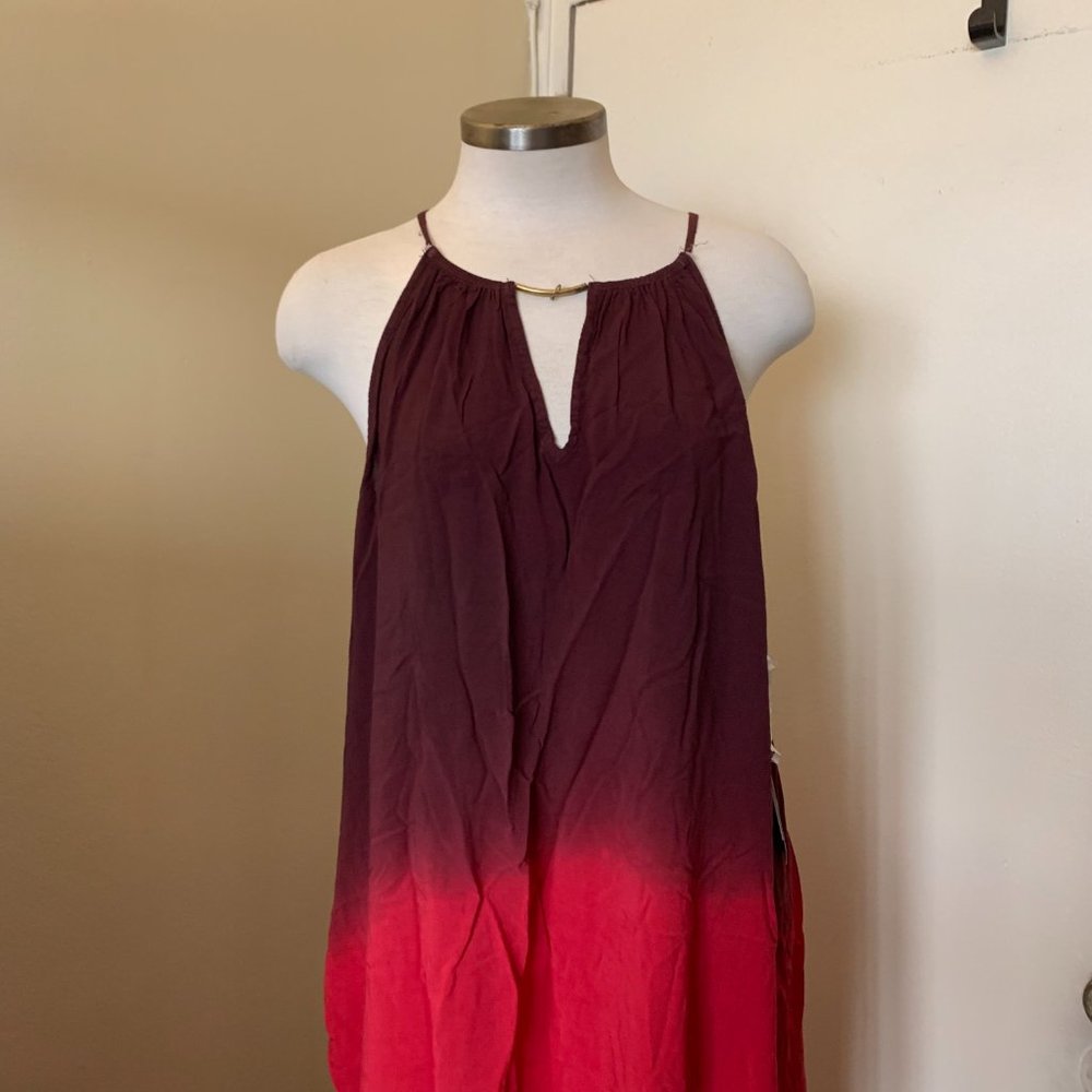 MLLE GABRIELLE Plus BOHO High Neck Jewel Maxi Dress SIZE 3X NWT - Picture 2 of 12